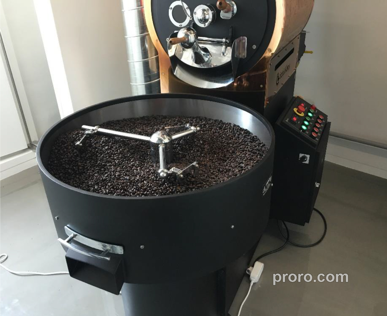 OZTURKBAY 咖啡烘焙机 无烟无味 后燃机 安装案例 - Green Bean Estec咖啡工作室。
